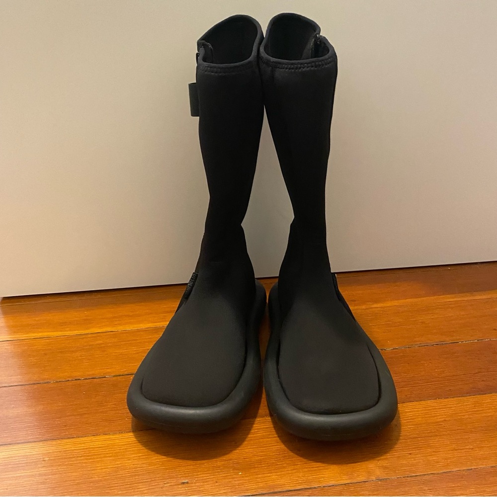 Black Combat & Moto Boots - Picture 10 of 10